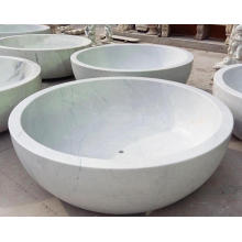 Highly Polished Marble Bathtub Stone Bathtub for Sales